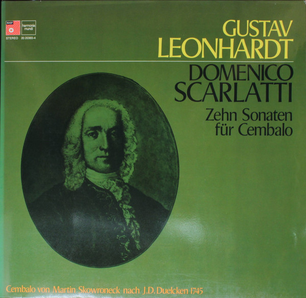 Domenico Scarlatti / Gustav Leonhardt - Zehn Sonaten Für Cembalo | BASF (20 20365-4)