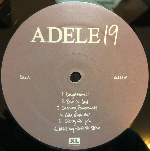 Adele - 19 | XL Recordings (XL938LP) - 2