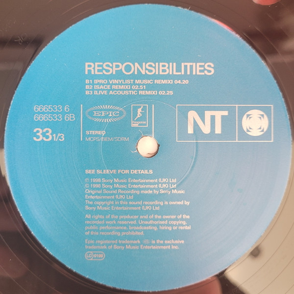 NT - Responsibilities | Epic (666533 6)