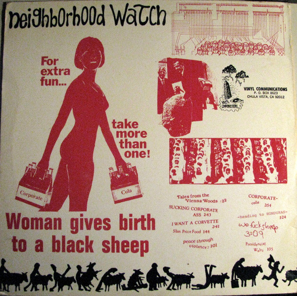 Neighborhood Watch - Feeding The Hand That Bites | Vinyl Communications (VC-4) - 2