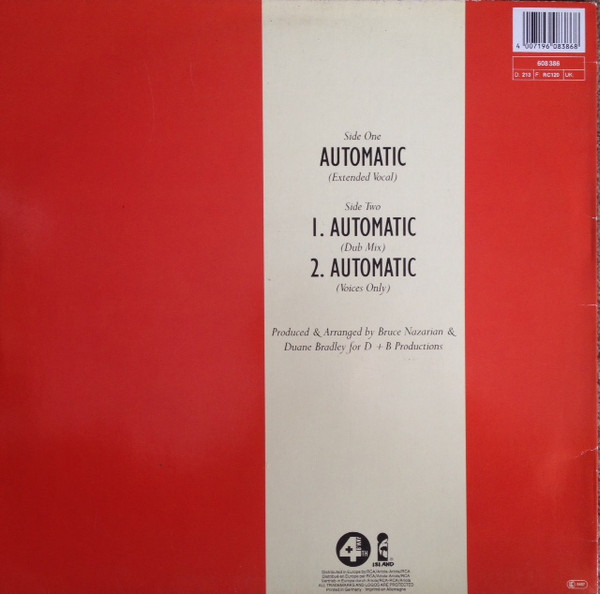 Millie Scott - Automatic | Island Records (608 386) - 2