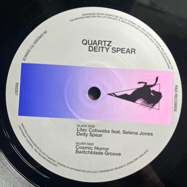 Quartz - Deity Spear | R & S Records (RS2207) - 2 Quartz - Deity Spear | R & S Records (RS2207) - 2
