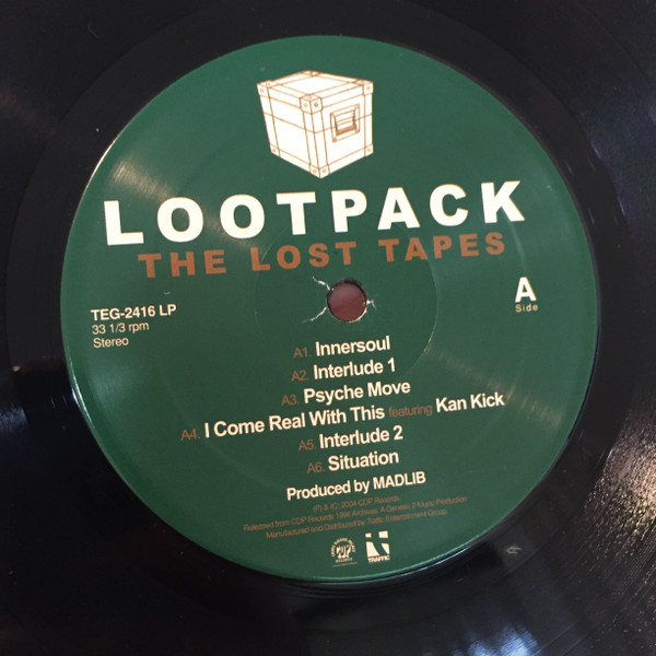 Lootpack - The Lost Tapes | Traffic Entertainment Group (TEG-2416 2xLP) - 3 Lootpack - The Lost Tapes | Traffic Entertainment Group (TEG-2416 2xLP) - 3