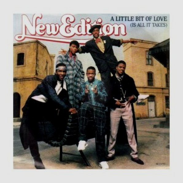 New Edition - A Little Bit Of Love (Is All It Takes) | MCA Records (MCAT 1032) - main