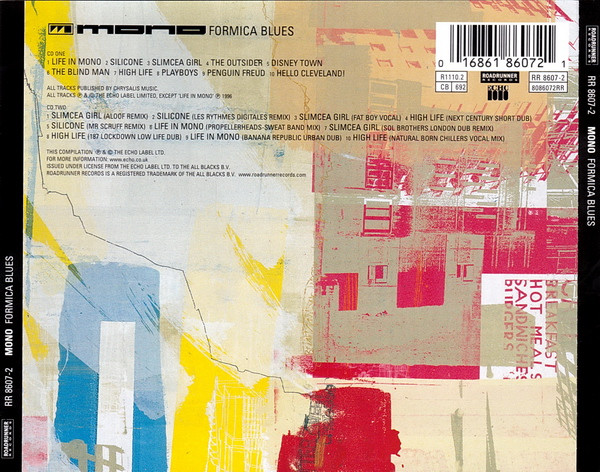 Mono - Formica Blues | Roadrunner Records (RR 8607-2) - 2