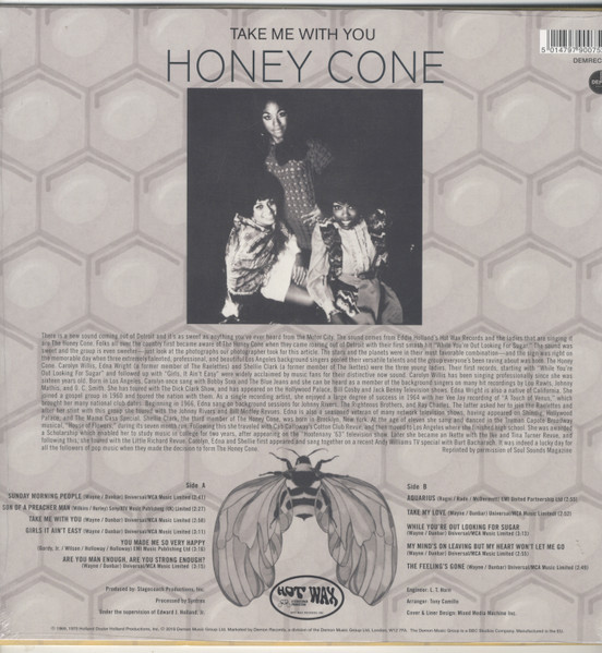 Honey Cone - Take Me With You | Demon Records (DEMREC526) - 2 Honey Cone - Take Me With You | Demon Records (DEMREC526) - 2
