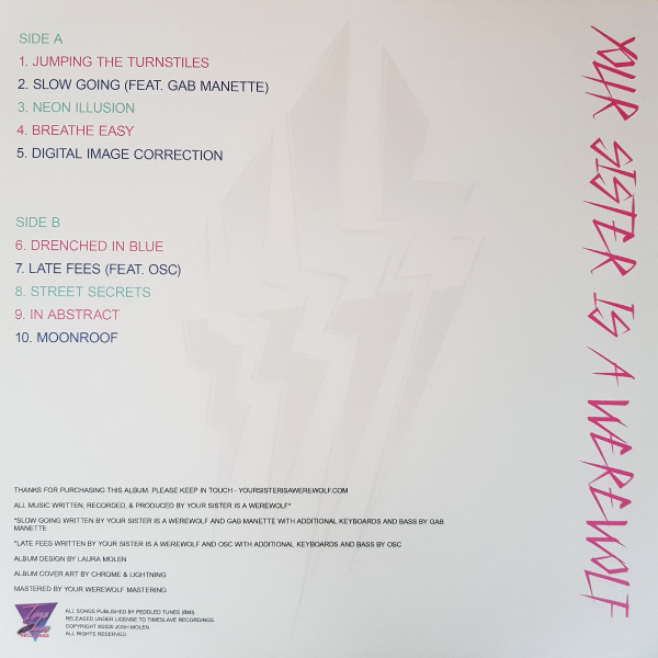 Your Sister Is A Werewolf - Captain Video | TimeSlave Recordings (TSR79) - 2
