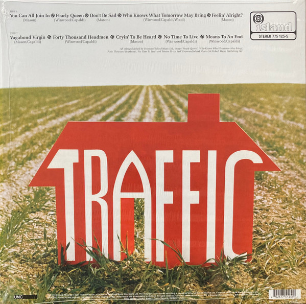Traffic - Traffic | Island Records (775 125-5) - 2