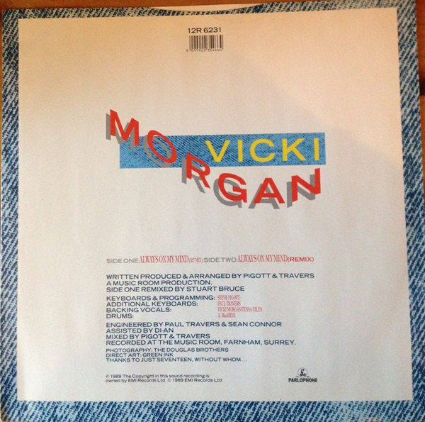 Vicki Morgan - Always On My Mind | Parlophone (12R 6231) - 2 Vicki Morgan - Always On My Mind | Parlophone (12R 6231) - 2