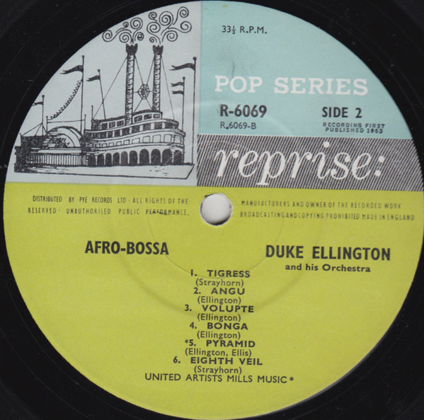 Duke Ellington And His Orchestra - Afro-Bossa | Reprise Records (R 6069) - 4 Duke Ellington And His Orchestra - Afro-Bossa | Reprise Records (R 6069) - 4
