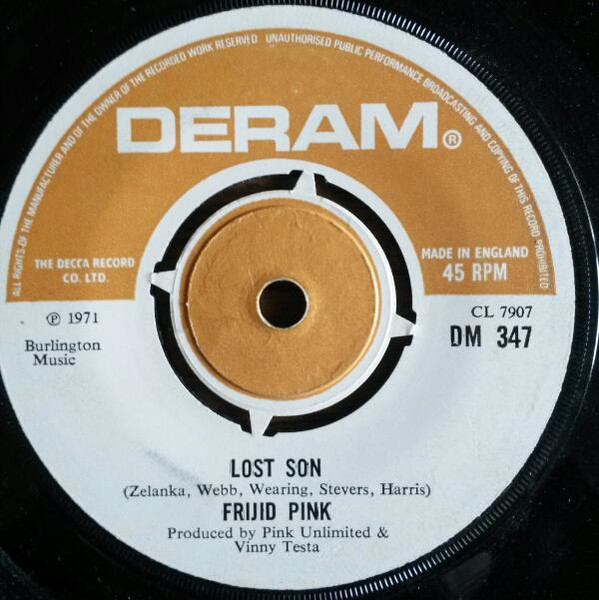 Frijid Pink - Lost Son | Deram (DM 347) - main