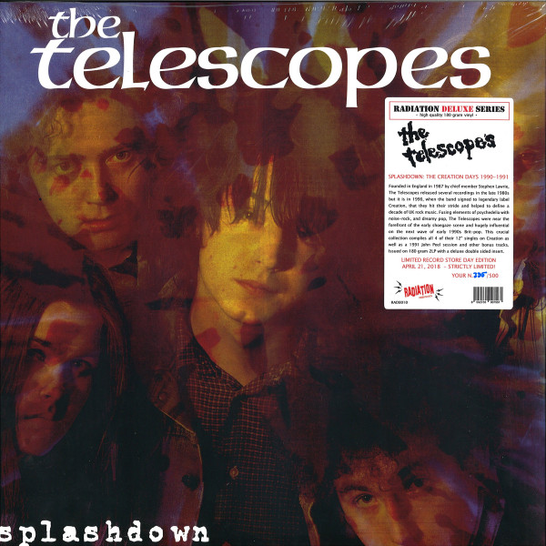 The Telescopes - Splashdown The Creation Days 1990-1991 | Radiation Reissues (RAD8010)