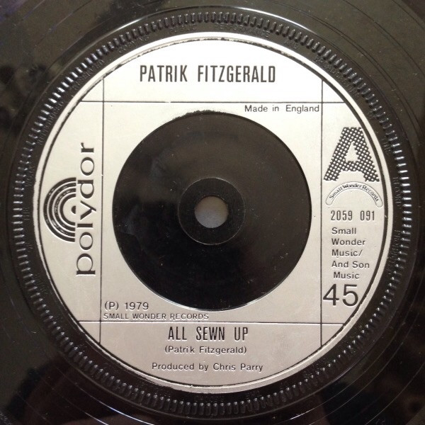Patrik Fitzgerald - All Sewn Up | Polydor (2059 091) - 3