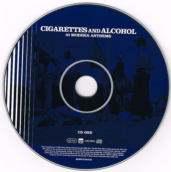 Various - Cigarettes And Alcohol- 40 Modern Anthems | Sony Music TV (SONYTV87CD) - 4