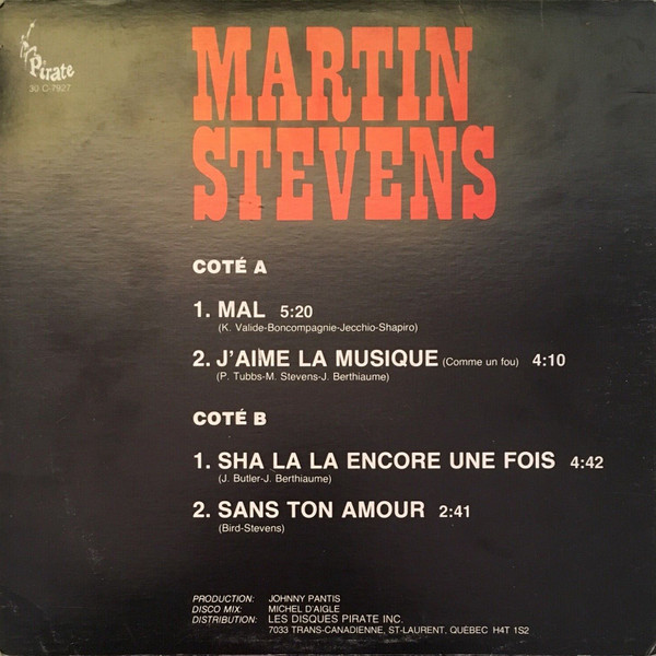 Martin Stevens - Mal | Pirate (30 C-7927) - 2