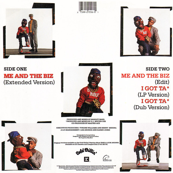 Masta Ace - Me And The Biz | Cold Chillin' (0-21556) - 2