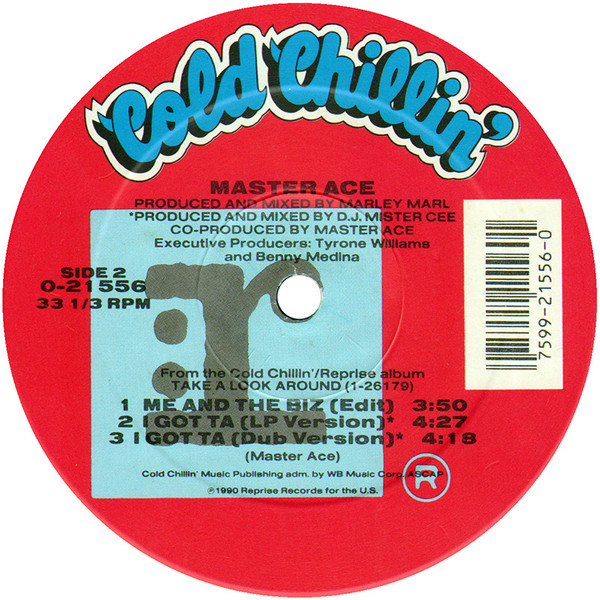 Masta Ace - Me And The Biz | Cold Chillin' (0-21556) - 4