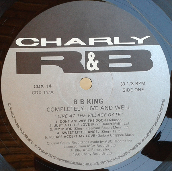 B.B. King - Completely Live & Well | Charly Records (CDX 14) - 4 B.B. King - Completely Live & Well | Charly Records (CDX 14) - 4