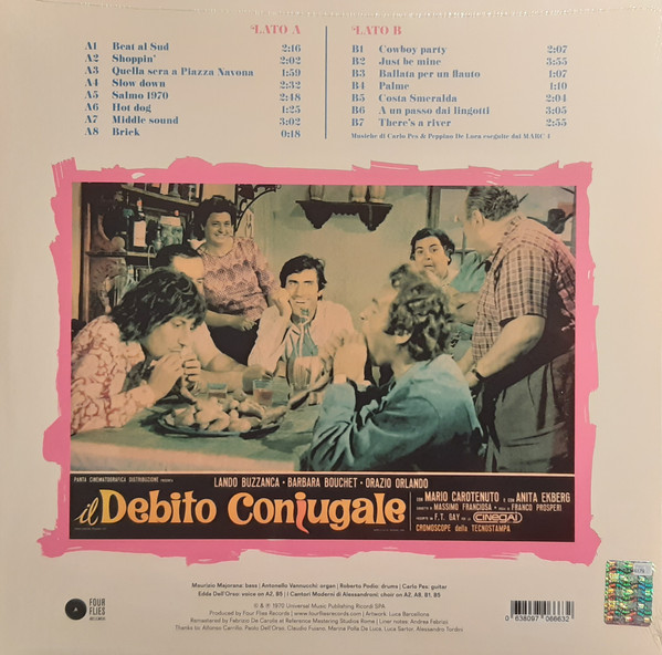 Carlo Pes , Peppino De Luca , I Marc 4 - Debito Coniugale | Four Flies Records (FLIES 26) - 2