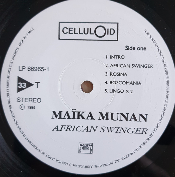 Maika Munan - African Swinger | Celluloid (66965-1) - 3 Maika Munan - African Swinger | Celluloid (66965-1) - 3