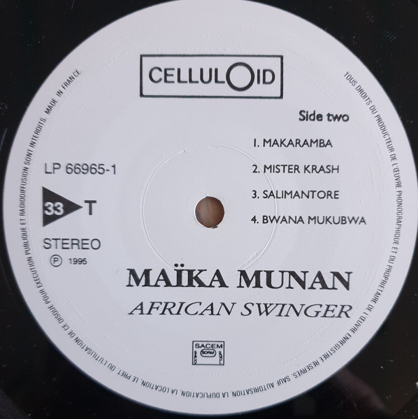 Maika Munan - African Swinger | Celluloid (66965-1) - 4 Maika Munan - African Swinger | Celluloid (66965-1) - 4