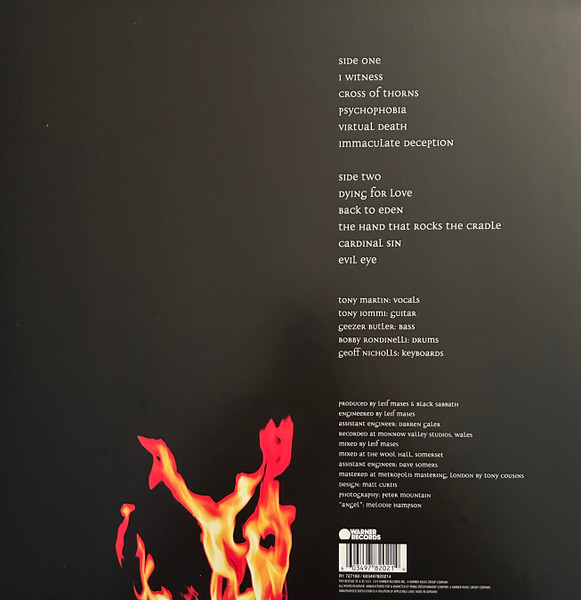 Black Sabbath - Cross Purposes | Warner Records (R1 727160) - 2 Black Sabbath - Cross Purposes | Warner Records (R1 727160) - 2