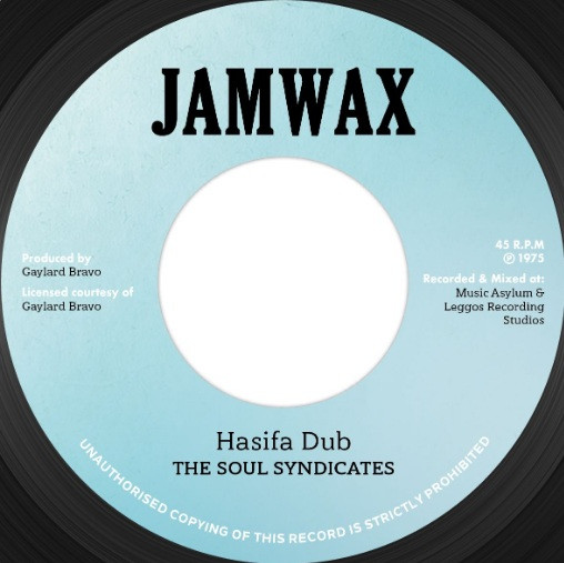 The Tidals / The Soul Syndicate - Land Of Juhasifa / Hasifa Dub | Jamwax (JAMWAX 37) - 2