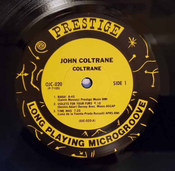 John Coltrane - Coltrane | Original Jazz Classics (OJC-020) - 2
