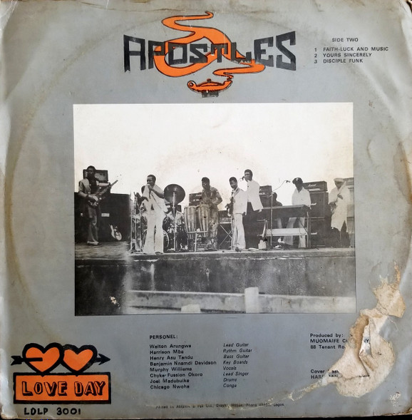 The Apostles - Banko Woman | Love Day (LDLP 3001) - 2