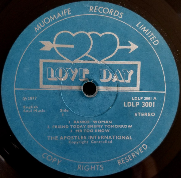 The Apostles - Banko Woman | Love Day (LDLP 3001) - 3
