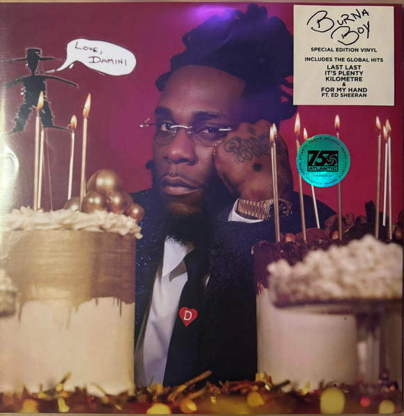 Burna Boy - Love, Damini | On A Spaceship (075678626616) - main Burna Boy - Love, Damini | On A Spaceship (075678626616) - main
