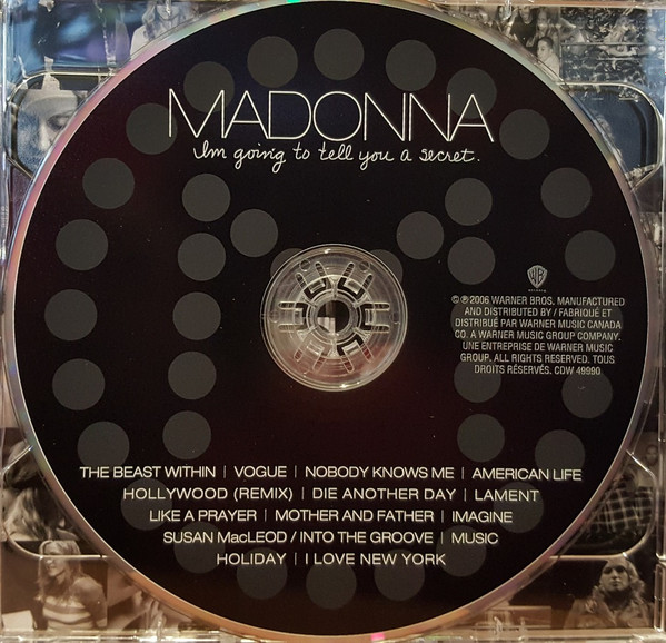 Madonna - Im Going To Tell You A Secret | Warner Bros. Records (CDW 49990) - 4