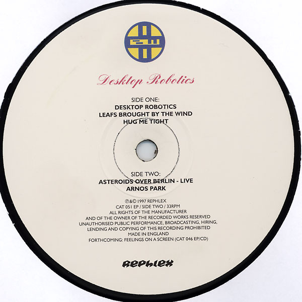 Bochum Welt - Desktop Robotics | Rephlex (CAT 051 EP) - 4