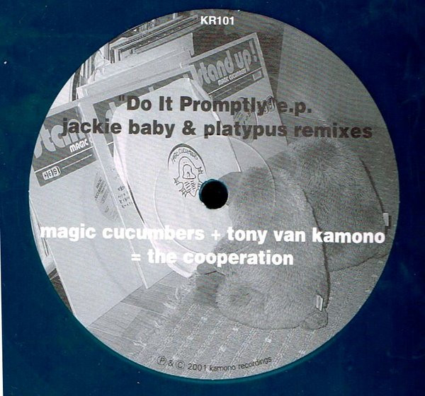 Magic Cucumbers + Tony Van Kamono - Do It Promptly E.P. | Kamono Recordings (KR101)