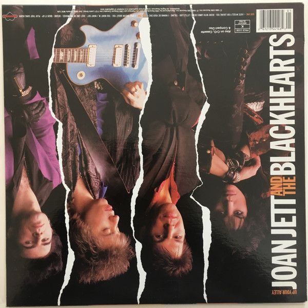 Joan Jett & The Blackhearts - Up Your Alley | Blackheart Records (FZ 44146) - 2
