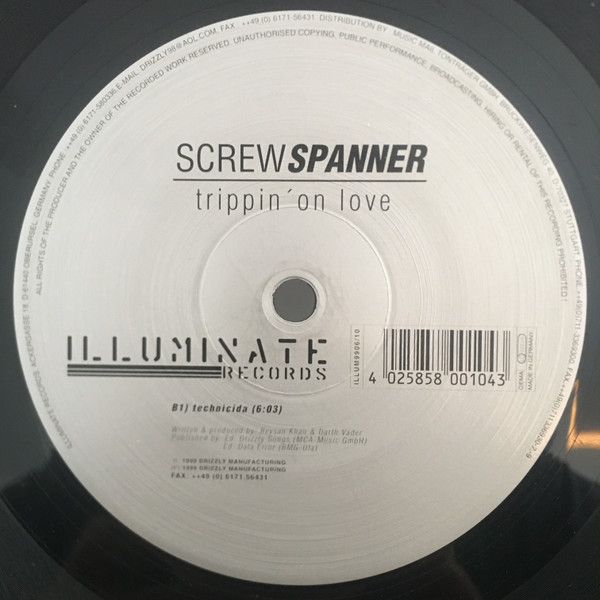 Screw Spanner - Trippin' On Love | Illuminate Records (ILLUM9906-10) - 4 Screw Spanner - Trippin' On Love | Illuminate Records (ILLUM9906-10) - 4