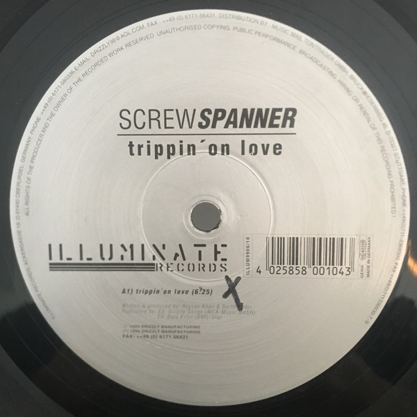 Screw Spanner - Trippin' On Love | Illuminate Records (ILLUM9906-10) - 3 Screw Spanner - Trippin' On Love | Illuminate Records (ILLUM9906-10) - 3