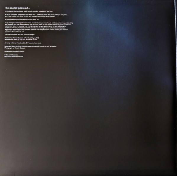El-P - I'll Sleep When You're Dead | Fat Possum Records (FP1727-3) - 3 El-P - I'll Sleep When You're Dead | Fat Possum Records (FP1727-3) - 3