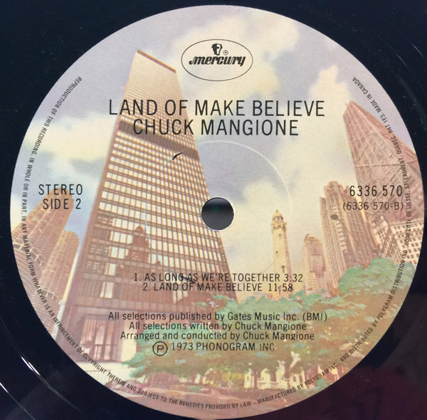 Chuck Mangione With Hamilton Philharmonic Orchestra - Land Of Make Believe... A Chuck Mangione Concert | Mercury (6336 570) - 4 Chuck Mangione With Hamilton Philharmonic Orchestra - Land Of Make Believe... A Chuck Mangione Concert | Mercury (6336 570) - 4