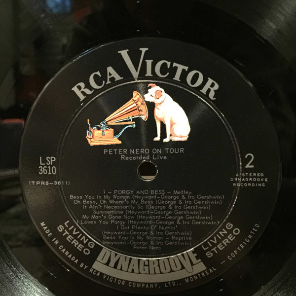 Peter Nero - Peter Nero On Tour | RCA Victor (LSP-3610) - 4 Peter Nero - Peter Nero On Tour | RCA Victor (LSP-3610) - 4