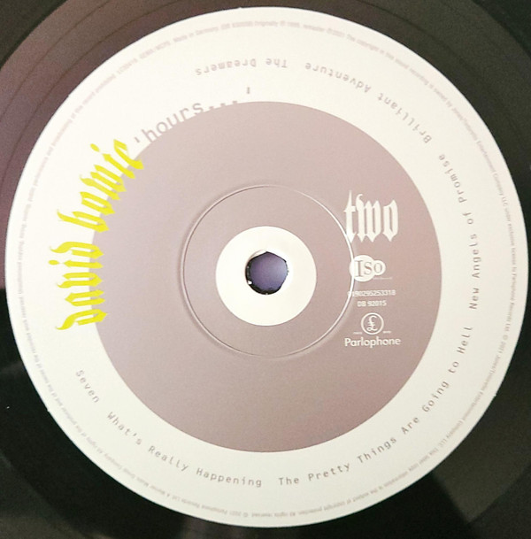 David Bowie - Hours... | ISO Records (0190295253318) - 4