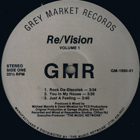 Re/Vision - Volume 1 | Grey Market Records (GM-1990-01) - main Re/Vision - Volume 1 | Grey Market Records (GM-1990-01) - main