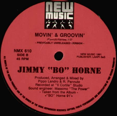 Jimmy "Bo" Horne - (Sittin' On) The Dock Of The Bay With Fa-Fa-FA-Fa-Fa | New Music International (NMX 610) - 2
