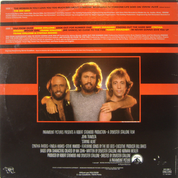 Various - Staying Alive (Bande Originale Du Film) | RSO (813 269-1) - 4 Various - Staying Alive (Bande Originale Du Film) | RSO (813 269-1) - 4