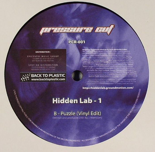 Hidden Lab - 1 | Pressure Cut (PCR-001) - 2