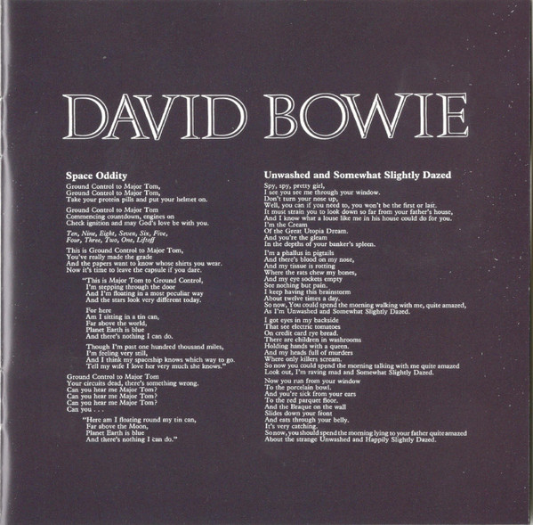 David Bowie - David Bowie | Parlophone (0825646283453) - 3