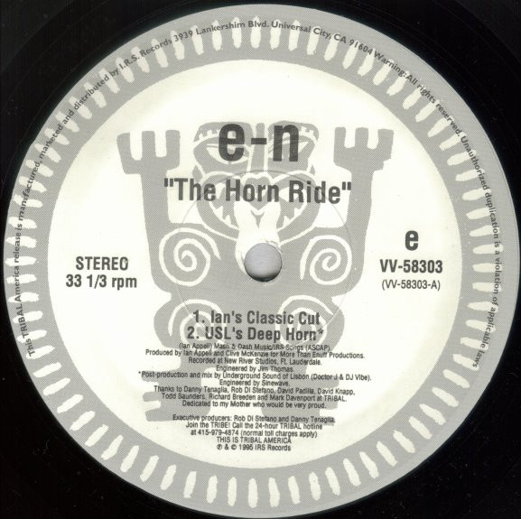 e-N - The Horn Ride | TRIBAL America (VV-58303) e-N - The Horn Ride | TRIBAL America (VV-58303)