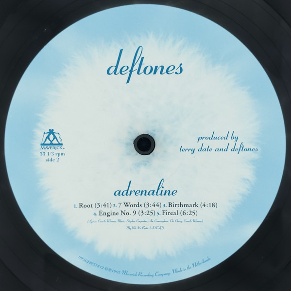 Deftones - Adrenaline | Maverick (9 46054-2) - 3