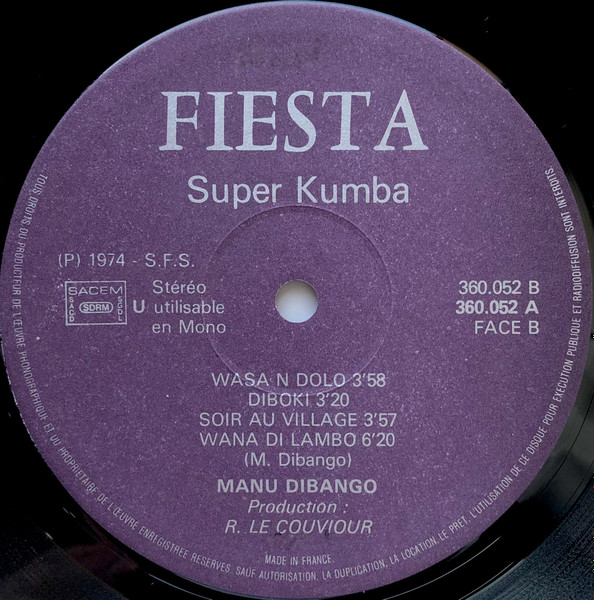 Manu Dibango - Super Kumba | Fiesta (360 052) - 4 Manu Dibango - Super Kumba | Fiesta (360 052) - 4