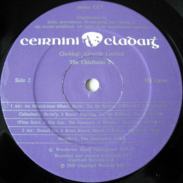 The Chieftains - The Chieftains 2 | Claddagh Records (CC7) - 4